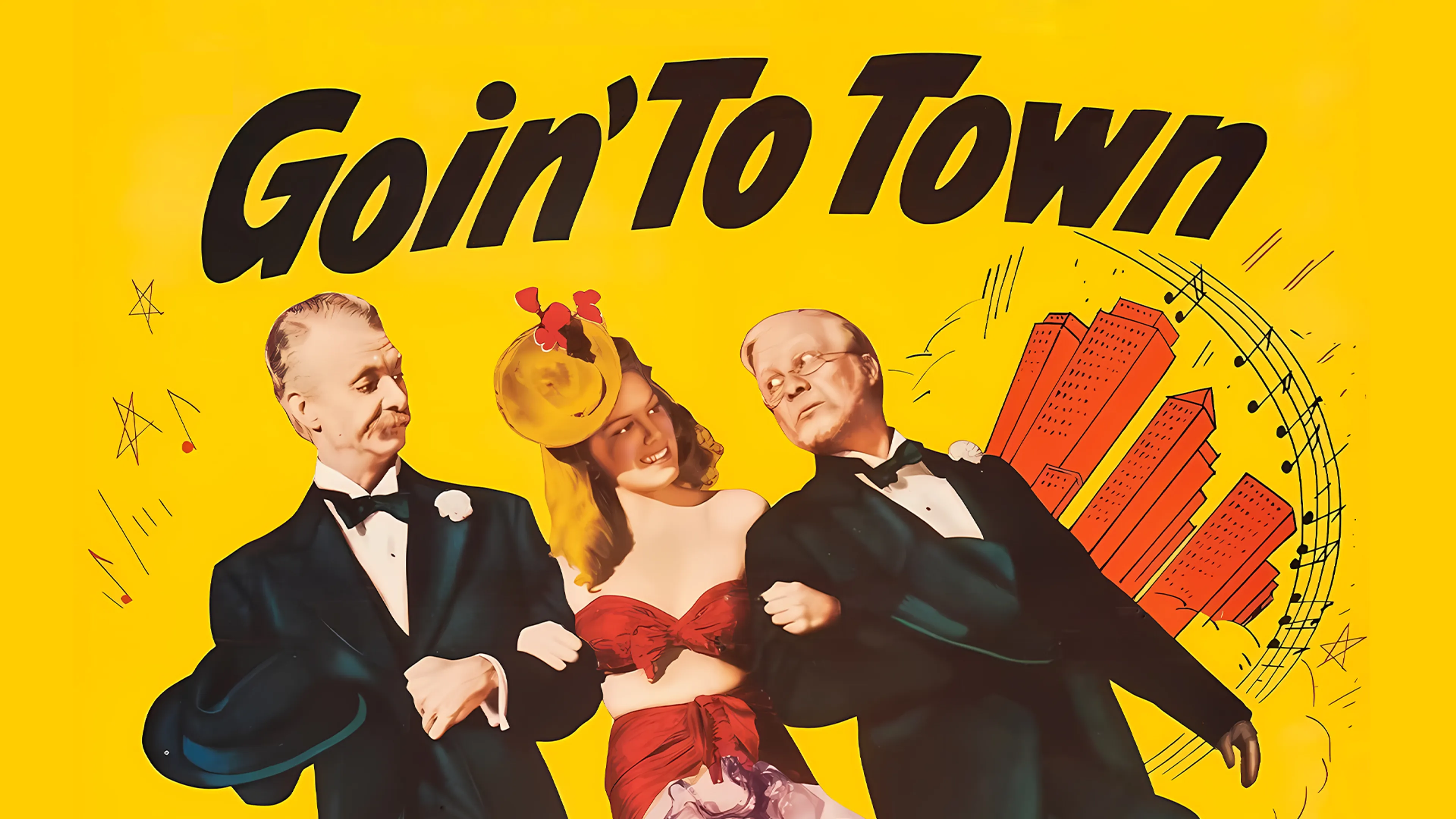 Goin' to Town poster
